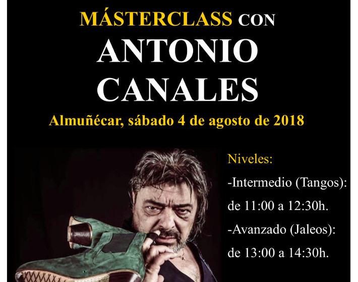 La bailaora Eva Yerbabuena y el bailaor Antonio Canales realizaran másterclass en Almuñécar